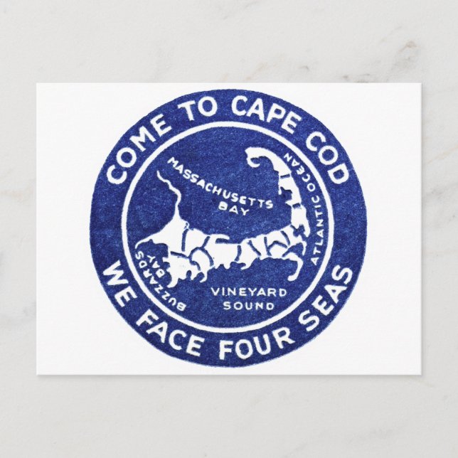 1910 Cape Cod Postcard (Front)