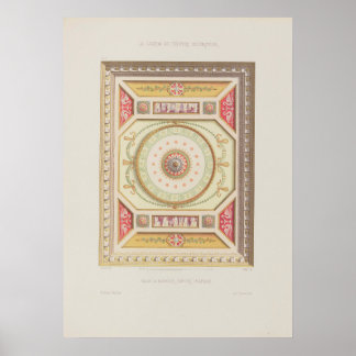 1910 Desaint Salle Manger Plafond Empire Poster