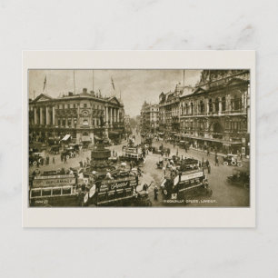 1910 Piccadilly Circus Postcard