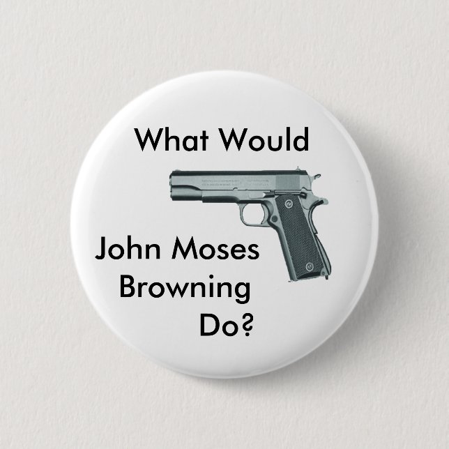 1911 Club 2 Inch Round Button (Front)