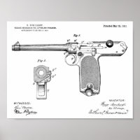 1911 Impression automatique de dessin d'art de pis