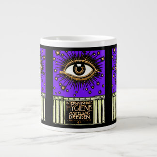 1911 International Hygiene Conference Dresden Large Coffee Mug