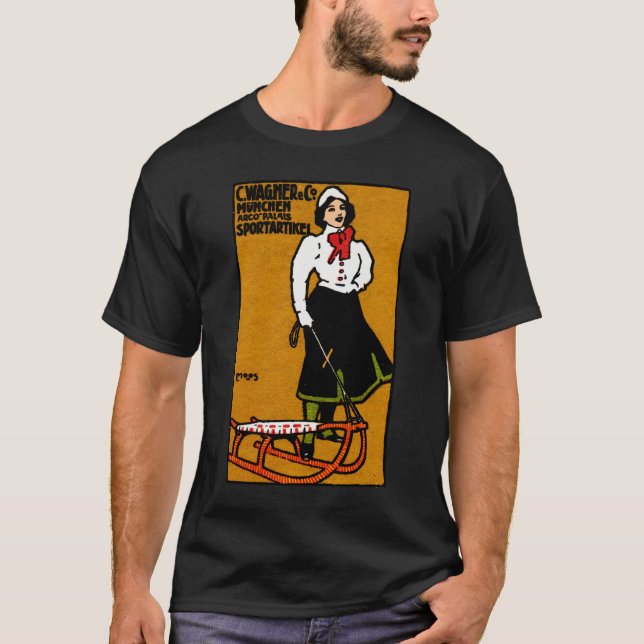 1911 Sporting Goods Poster T-Shirt (Front)