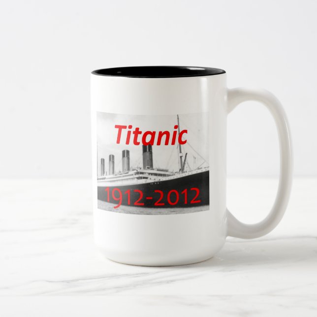 (1912-2012) tasses titanique (Droit)