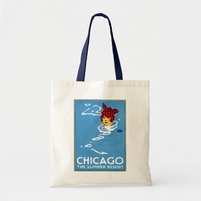 1912 Chicago, The Summer Resort Tote Bag (Front)