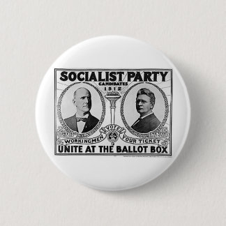 1912 Debs - Seidel 2 Inch Round Button