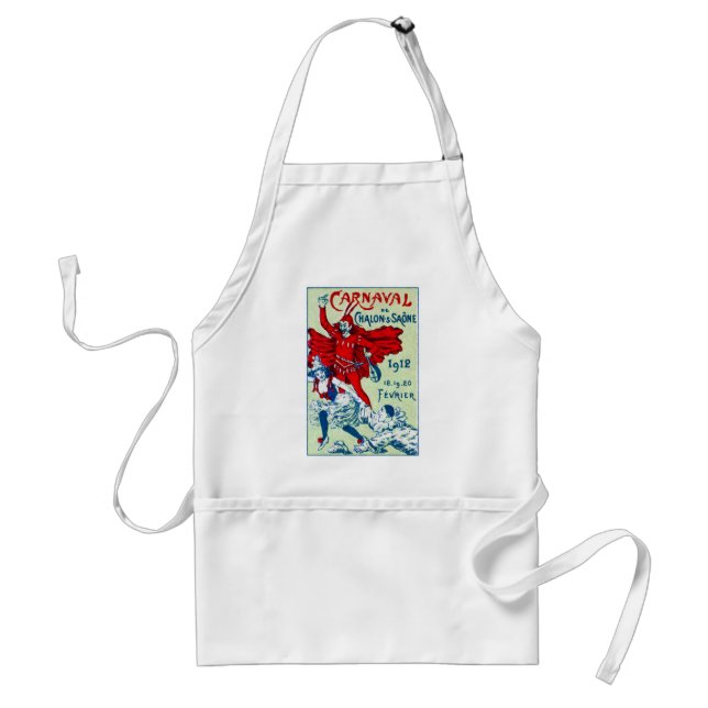 1912 French Carnaval Standard Apron (Front)