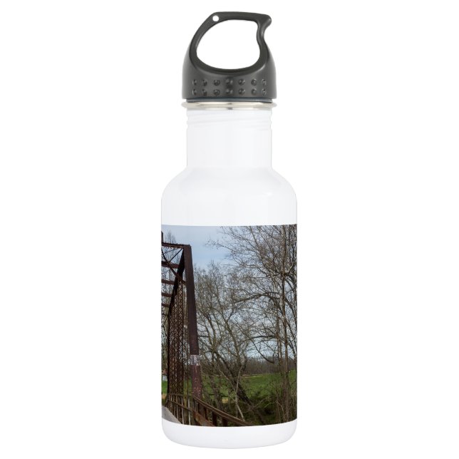1912 Green Bridge Stainless Steel Water Bottle (Front)