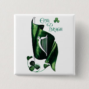 1912 Ireland Forever 2 Inch Square Button