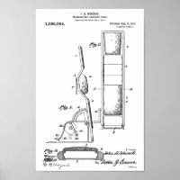 1912 Vintage Chiropractic Table Patent Art Print