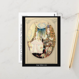 1913 Frontispiece of “In Powder and Crinoline” Postcard