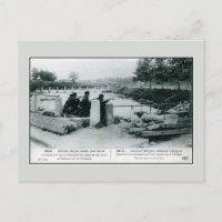 1914 Belgian soldiers in defence near Termonde