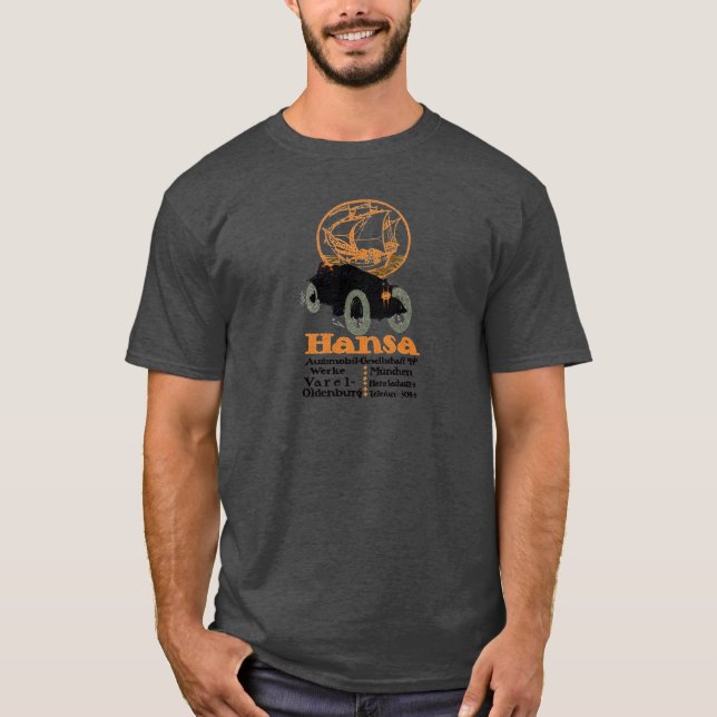 1914 Hansa Automobile T-Shirt (Front)