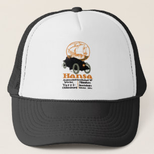 1914 Hansa Automobile Trucker Hat