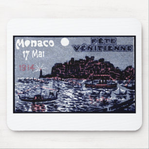 1914 Venetian Festival of Monaco Mouse Pad