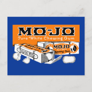 1915 Mo-Jo Chewing Gum Postcard