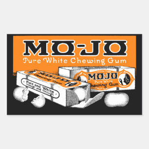 1915 Mo-Jo Chewing Gum Sticker