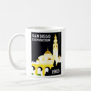 1915 San Diego Exposition Coffee Mug