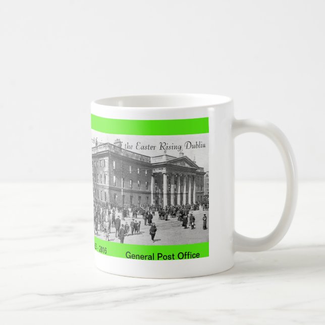 1916 Easter Rising images pour Mug Classique (Droite)