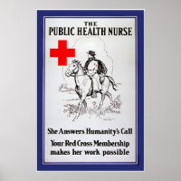 1917 Public Health Nurse - WWI Red Cross