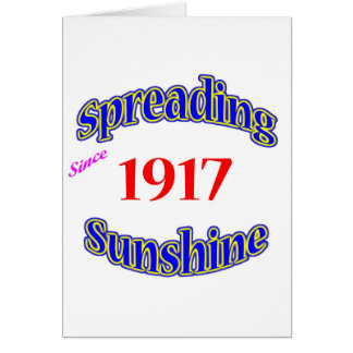 1917 Spreading Sunshine