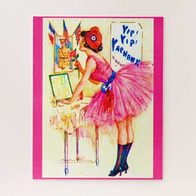 1918 Yip Yip Yaphank playbill cover Jigsaw Puzzle (Vertical)