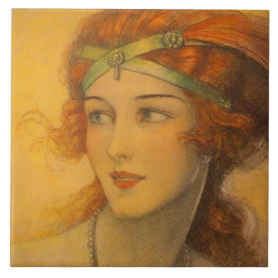 1919 gorgeous redhead tile