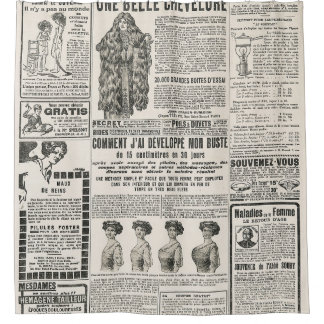 1919 Paris Fashion: Antique Newspaper Page