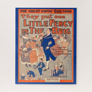  1919 They Put Our Little Percy in the Brig  Jigsaw Puzzle