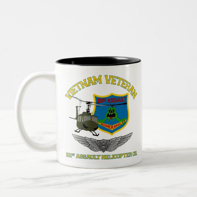 191st AHC - Crew Wings Two-Tone Coffee Mug (Left)