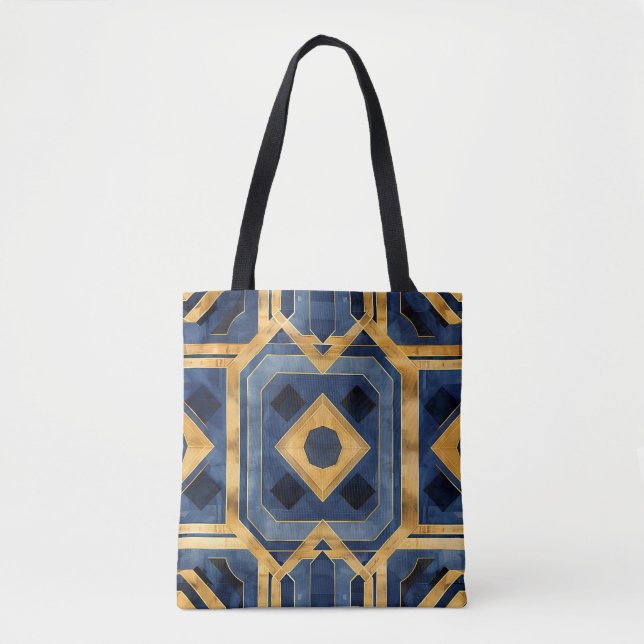 1920 Art Nouveau pattern Tote Bag (Front)