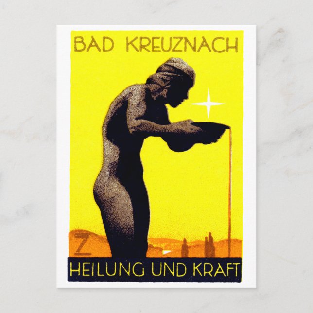 1920 Bad Kreuznach Germany Postcard (Front)