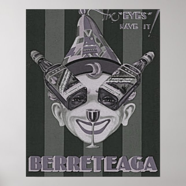 1920 Berreteaga Brandy  Poster (Front)