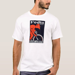 1920 Devil Riding a Bicycle T-Shirt