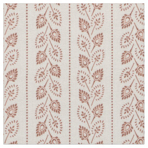 1920 Leaf Stripe Fabric
