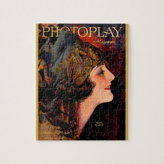 1920 Photoplay magazine cover Jigsaw Puzzle (Vertical)