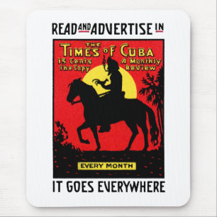 1920 The Times of Cuba Mouse Pad