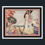 1920's Art Deco Lux Ad Print 16x20<br><div class="desc">Cute Art Deco Lux Ad for a Touch of Nostalgic Flair to Your Decor</div>