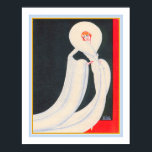 1920's Art Deco Ziegfeld Follies Poster<br><div class="desc">Roaring twenties,  Art Deco,  fashion print by - By Louis  Gaudin . 11x14 shown here. Available in other sizes.</div>