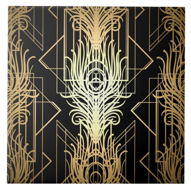 1920s ceramic tile (Front)