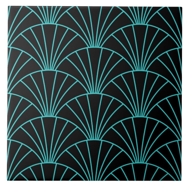 1920s ceramic tile (Front)