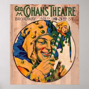 1920s Cohan’s Theatre playbill cover Poster