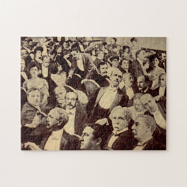 1920s crowd scene jigsaw puzzle (Horizontal)