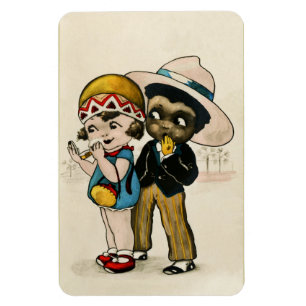1920s Fashion kids Magnet