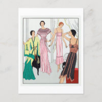 1920s Fashion Plate for Slips and Robes