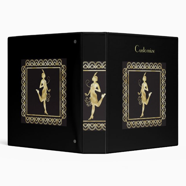1920's Flapper Girl Thunder_Cove   Binder (Background)