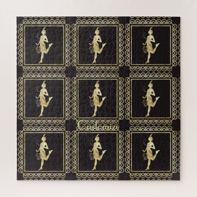1920's Flapper Girl Thunder_Cove   Jigsaw Puzzle (Vertical)