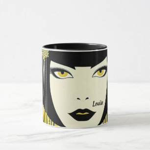 1920s Flapper. Personalized Mug