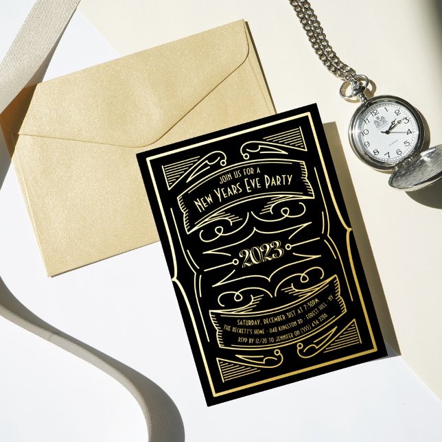1920'S Gatsby Typography New Years Eve Party Real (Creator Uploaded)