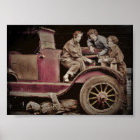 1920's Girl Auto Mechanics